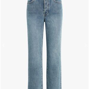 Favorite Daughter x Roller Rabbit Otto High Rise Boyfriend Ankle jeans